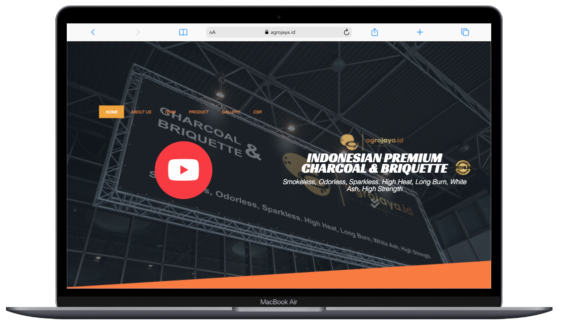 Website Eksport Charcoal